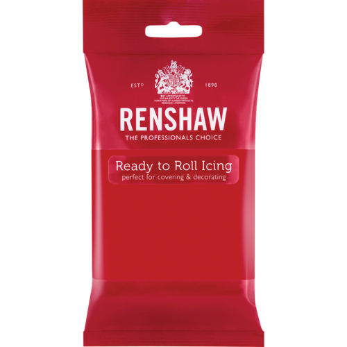 Renshaw Pro sokerimassa, punainen 250g