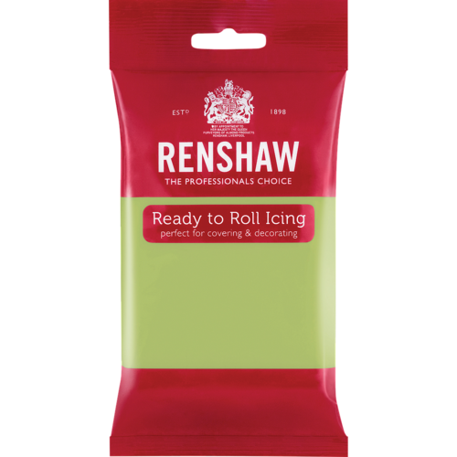 Renshaw Pro sokerimassa, pastellinvihreä 250g