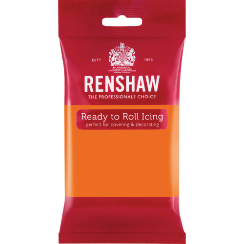 Renshaw Pro sokerimassa, oranssi 250g 