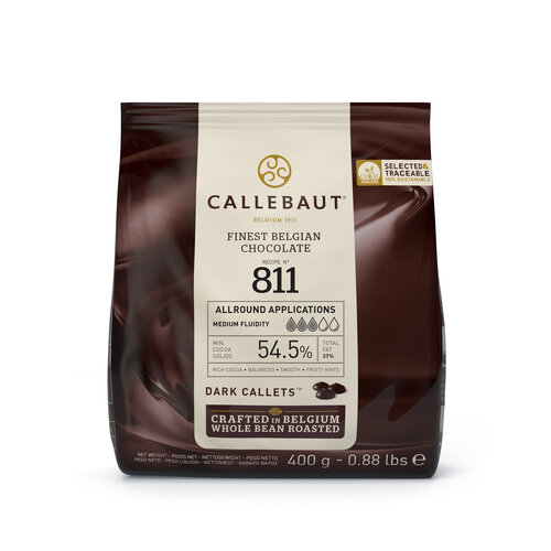 Callebaut N° 811 tummasuklaa 400g