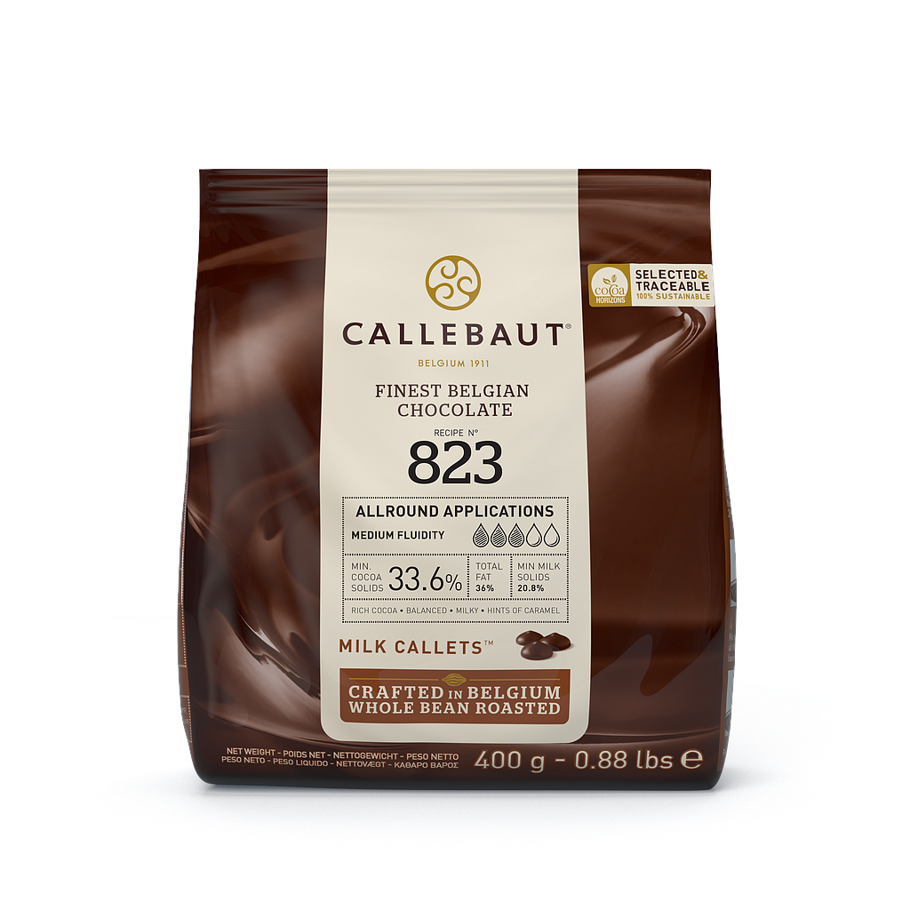 Callebaut N° 823 maitosuklaa 400g