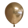 Kumipallot 100kpl, chrome gold 12" Globos