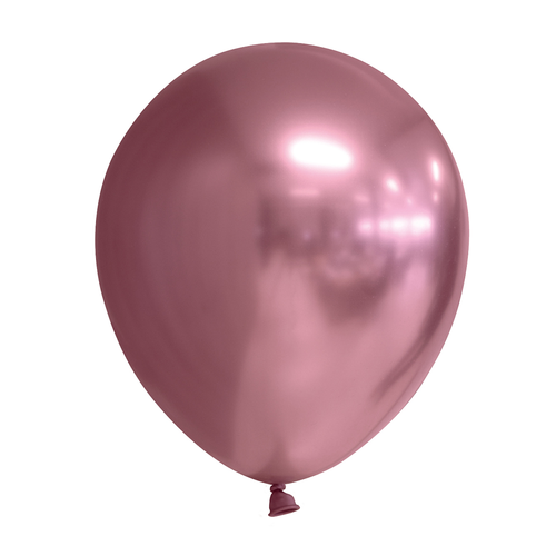 Ilmapallot 100kpl, chrome pink 12" Globos
