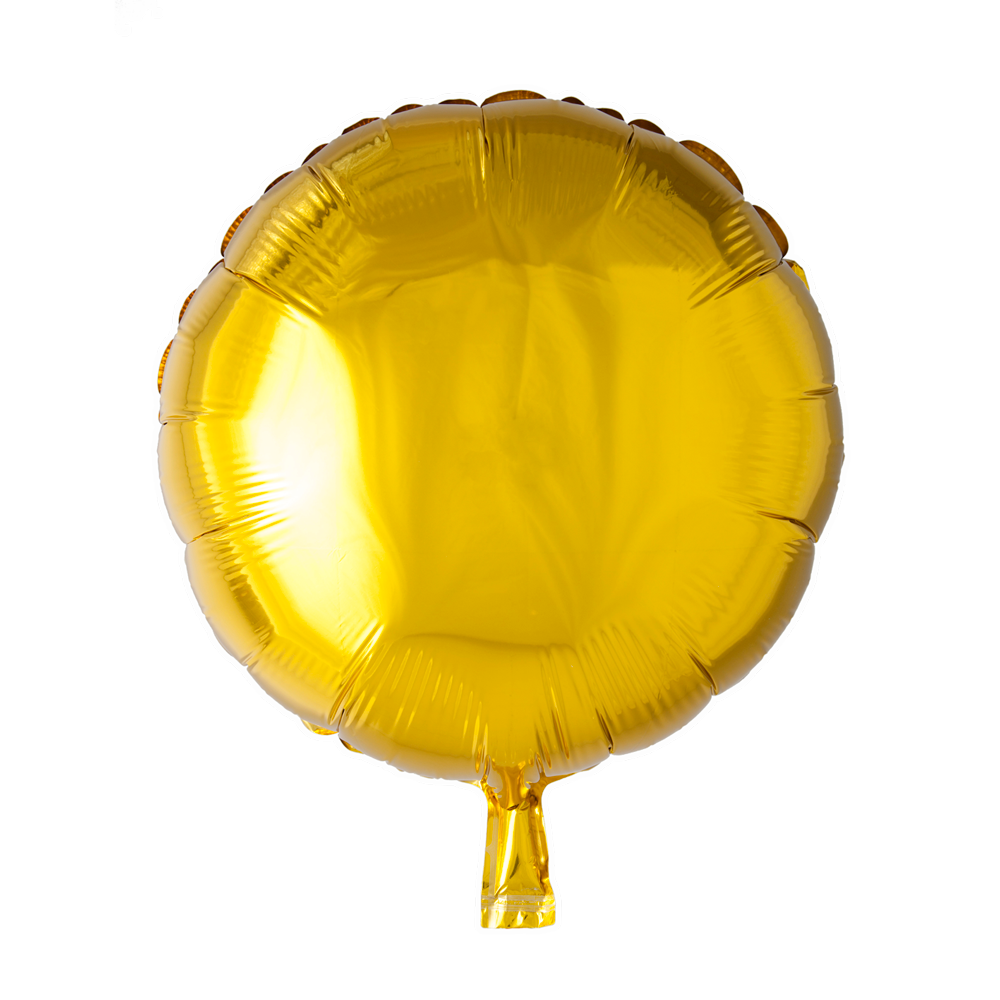 Foliopallo, kulta pyöreä Globos