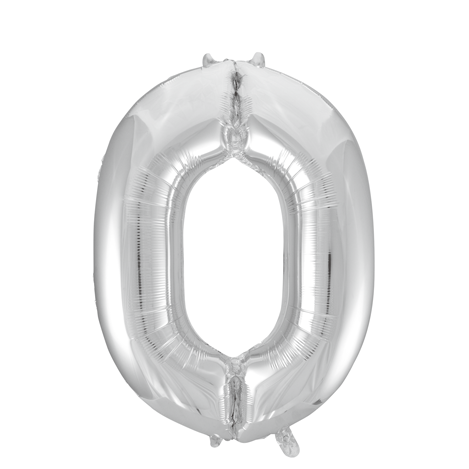 Muotofoliopallo, numero 0 hopea Globos