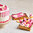 FunCakes Deco Melts -napit, vaaleanpunainen