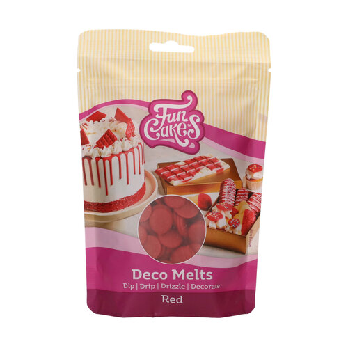 FunCakes Deco Melts -napit, punainen