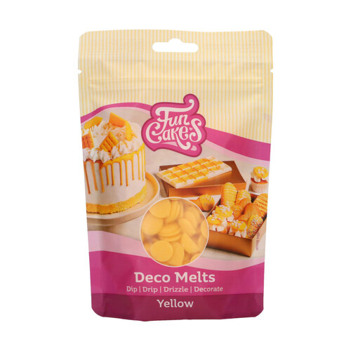 FunCakes Deco Melts -napit, keltainen