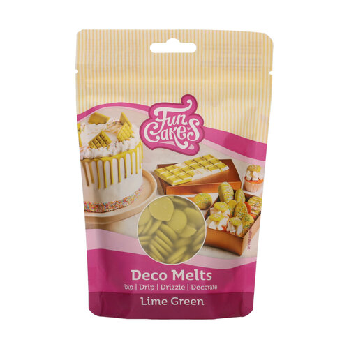 FunCakes Deco Melts -napit, limenvihreä