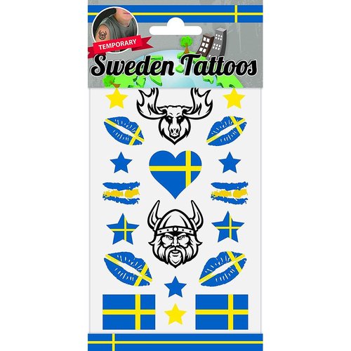 Siirtotatuoinnit, Ruotsi