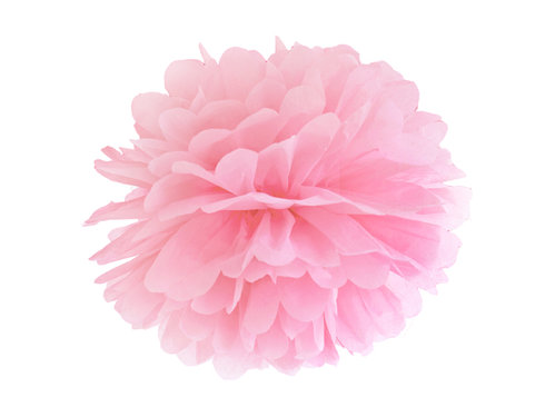 Pompom, vaaleanpunainen 35cm 