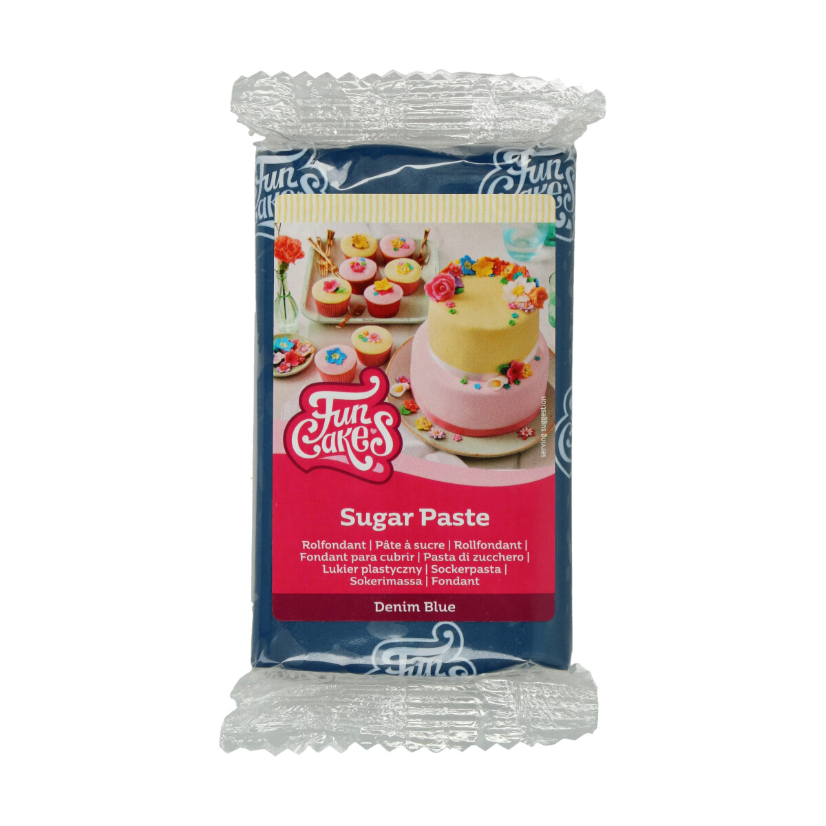 FunCakes sokerimassa, Denim Blue 250g