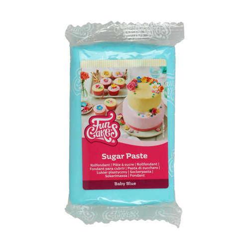 FunCakes sokerimassa, Baby Blue 250g 