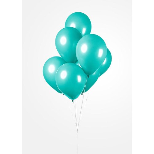 Ilmapallot 100kpl, turquoise 12"