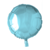 Foliopallo, vaaleansininen pyöreä Globos 