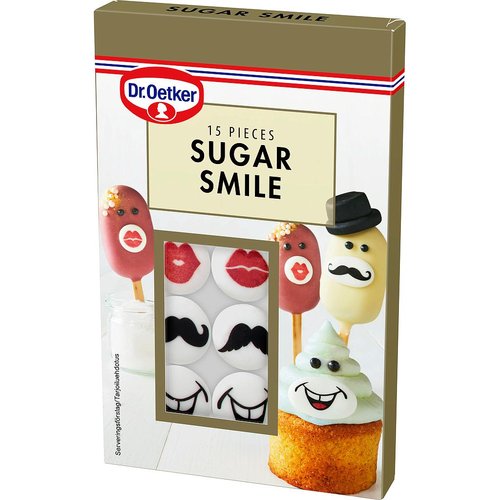 Dr Oetker syötävä koriste, sugar smile