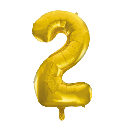 Muotofoliopallo, numero 2 kulta Globos