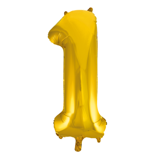 Muotofoliopallo, numero 1 kulta Globos