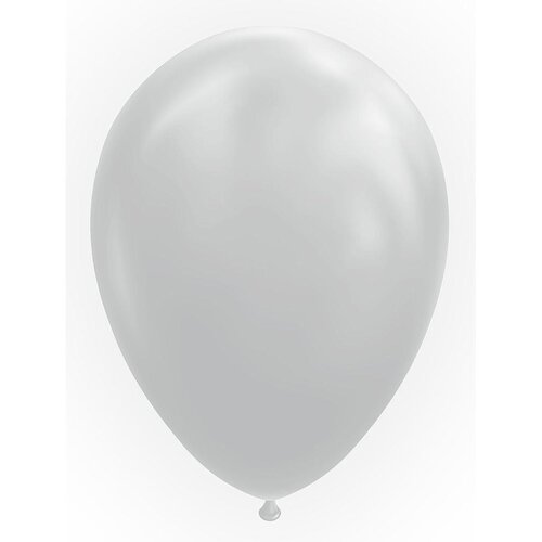 Ilmapallot 10kpl, harmaa 12" Globos 