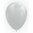 Ilmapallot 10kpl, harmaa 12" Globos