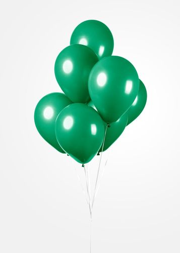 Ilmapallot 10kpl, tummanvihreä 12" Globos
