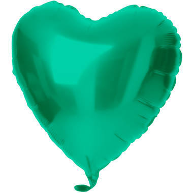 Foliopallo sydän, matta vihreä