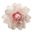 Syötävä koriste, vaaleanpunainen dahlia 12,5cm