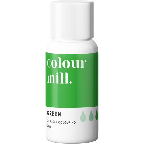 Colour Mill elintarvikeväri, Green 20ml   