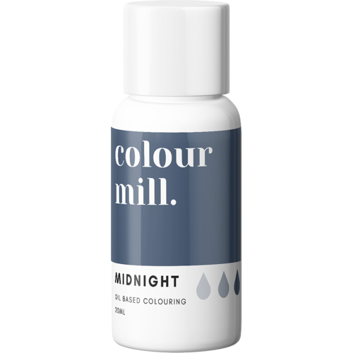 Colour Mill elintarvikeväri, Midnight 20ml   