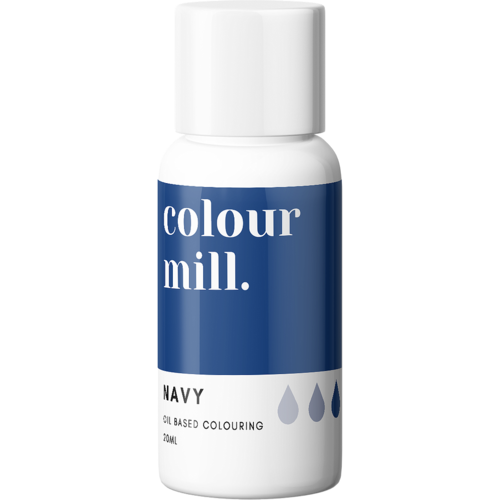 Colour Mill elintarvikeväri, Navy 20ml 