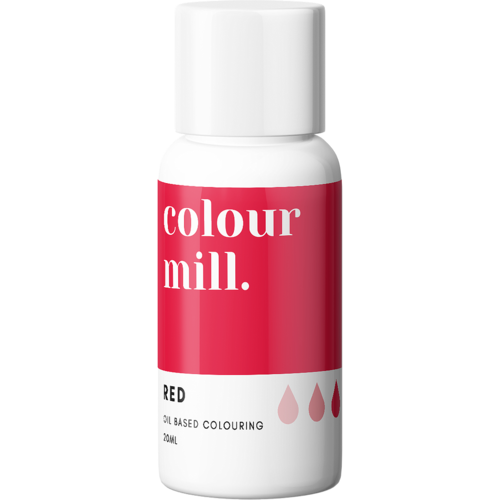 Colour Mill elintarvikeväri, Red 20ml 