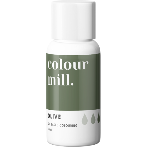 Colour Mill elintarvikeväri, Olive 20ml   