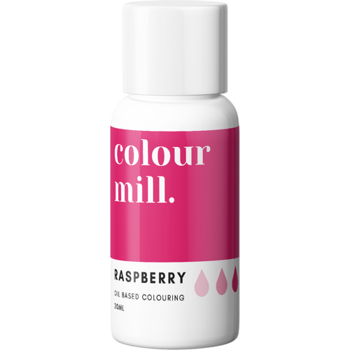 Colour Mill elintarvikeväri, Raspberry 20ml   