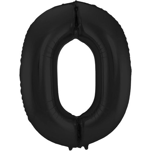 Muotofoliopallo, numero 0 matta musta