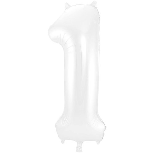 Muotofoliopallo, numero 1 matta valkoinen