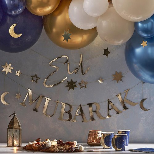 Eid Mubarak-viirinauha