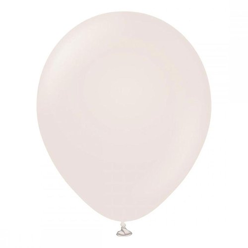 Kumipallot 100kpl, white sand 12"  