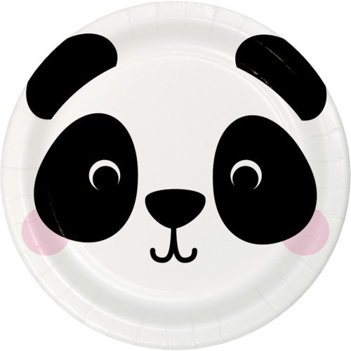 Panda isot lautaset