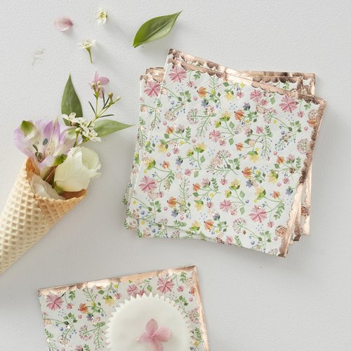 Floral pienet lautasliinat