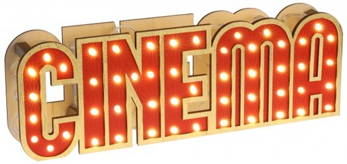 Valokoriste, cinema