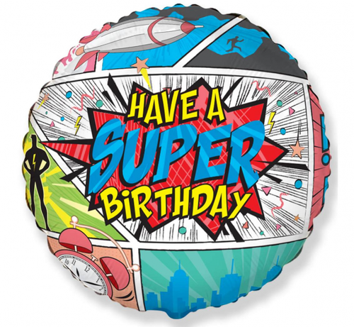 Foliopallo, Super Birthday comic