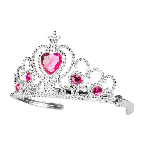 Hopeinen tiara