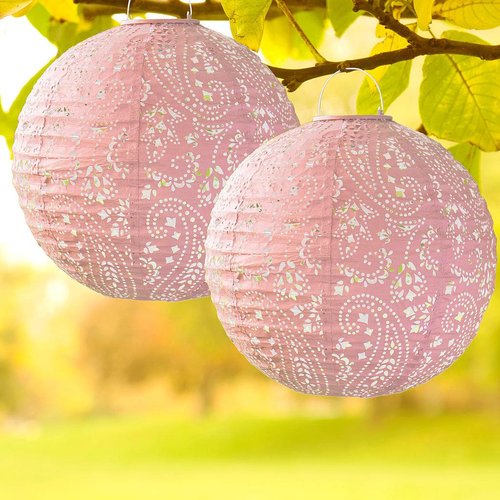 Boho aurinkokennovalaisin, vaaleanpunainen 1kpl 