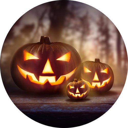 Syötävä kakkukuva, Halloween-kurpitsat