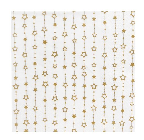 Luxe gold star lautasliinat