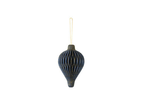 Ornamentti honeycomb, tummansininen
