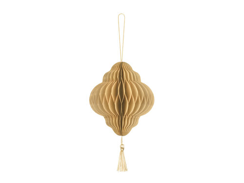 Ornamentti honeycomb, beige tupsulla 