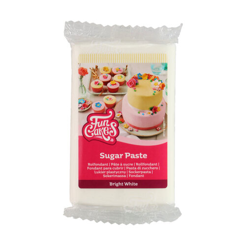 FunCakes sokerimassa, White 250g