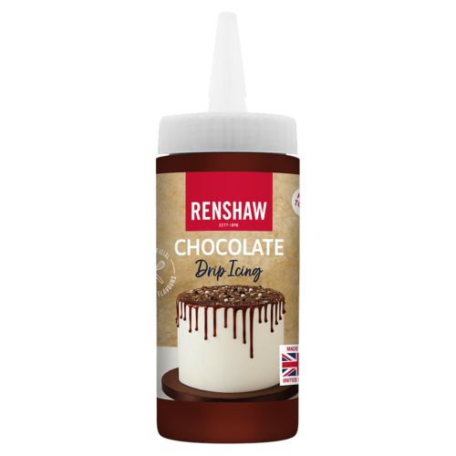 Renshaw drip-kuorrute, suklaa