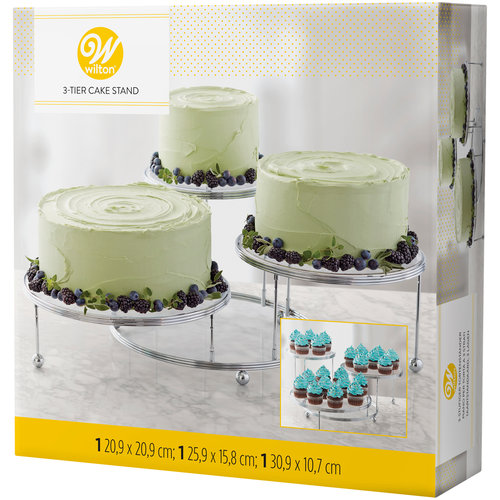 Wiltonin Cakes 'N More™ 3-tasoinen teline